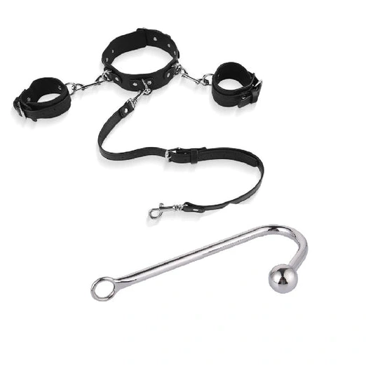 Anal Hooks Cuffs and Hook Elegant Beaded Collar with 5334 Anal 0817